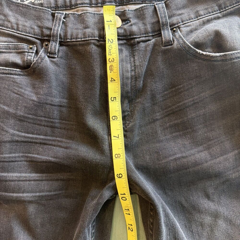 Men’s Mugsy Mags Stretchy Black/Grey  Stretchy Jeans Size 31x30 Style FLX4NKG - Picture 7 of 14